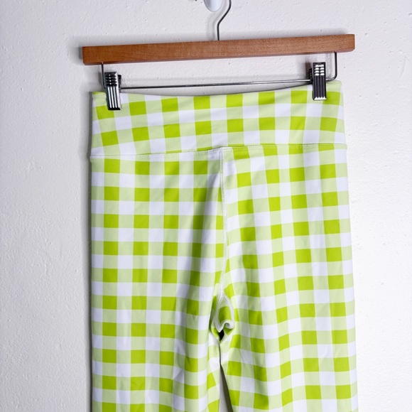 Year of Ours Gingham Veronica Leggings Size M EUC - Picture 3 of 8